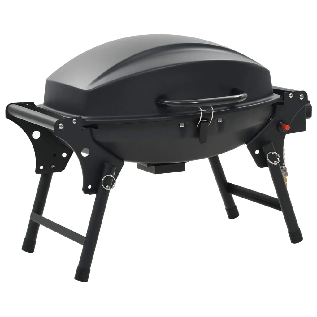 Grill gazowy przenośny z 1 strefą grzewczą, czarny V3770