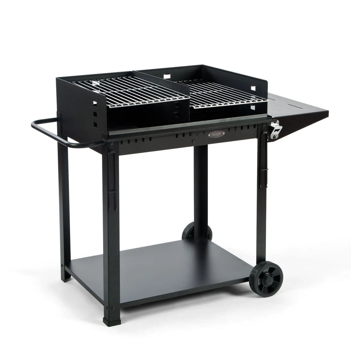 Grill węglowy Santillana z dwoma przednimi grillami