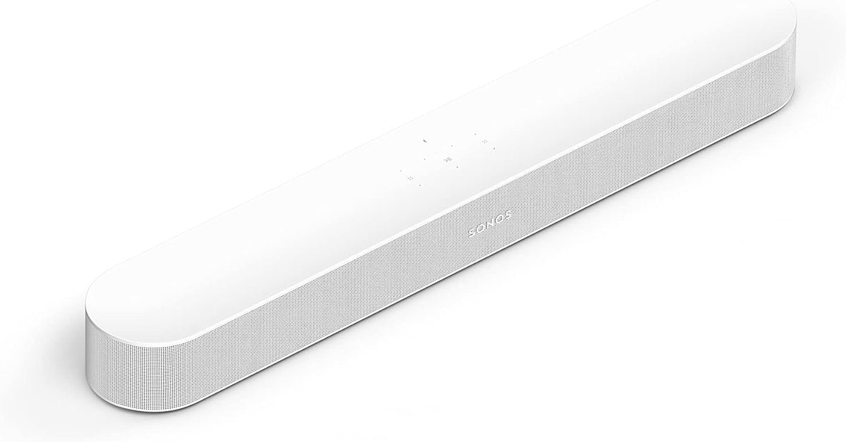 Beam Sonos (Gen 2) Kompaktowy inteligentny soundbar do telewizji, muzyki i innych urządzeń (czarny)