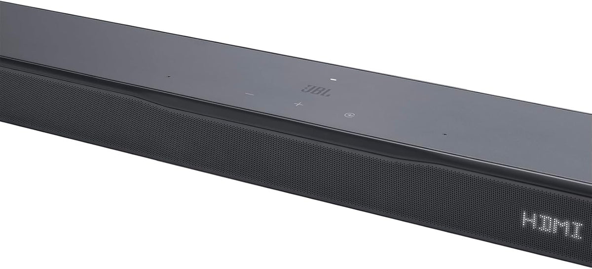 JBL Bar 1300 MK2 – 11.1.4-kanałowy soundbar Bluetooth do telewizora z odłączanymi głośnikami, 8-calowym subwooferem, Dolby Atmos i DTS:X, HDMI eARC, Wi-Fi, PureVoice 2.0 i MultiBeam 3.0, czarny