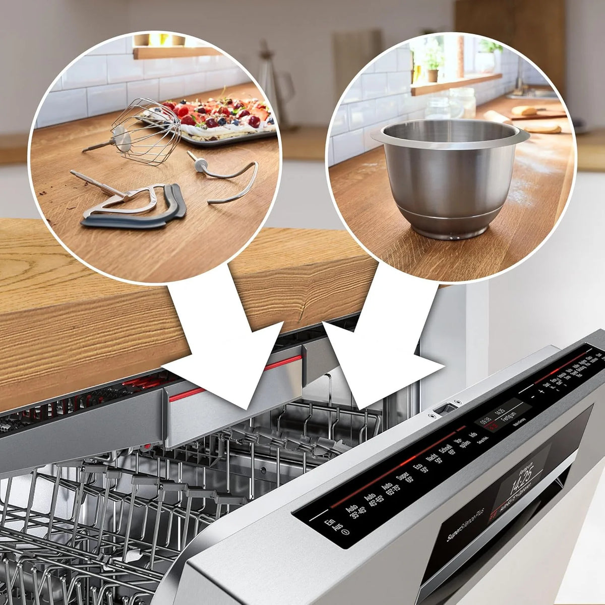 Bosch Robot kuchenny Serie 4 MUM5X734, 1000 W, zintegrowana waga, blender kielichowy, rozdrabniacz, pełny zestaw akcesoriów