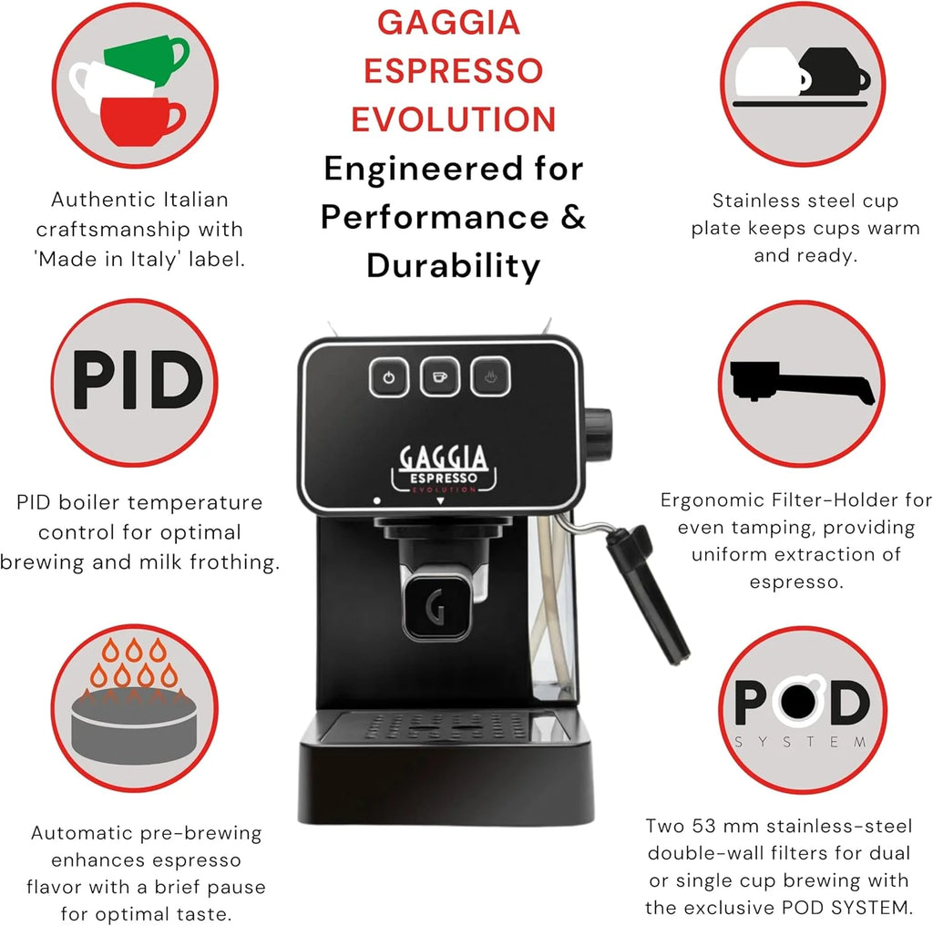 Gaggia Classic Evo czarny RI9481/14