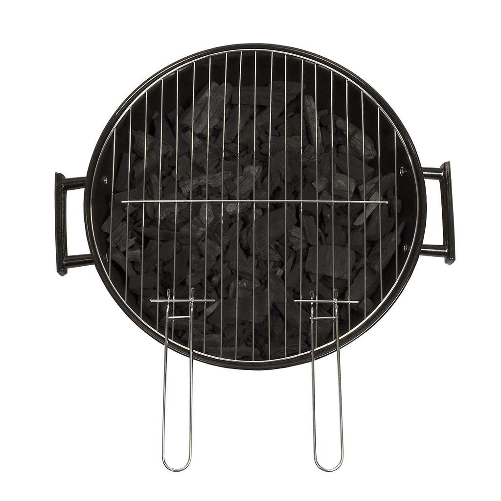 Grill węglowy Livoo 41 cm zielono-czarny - Doc172ve