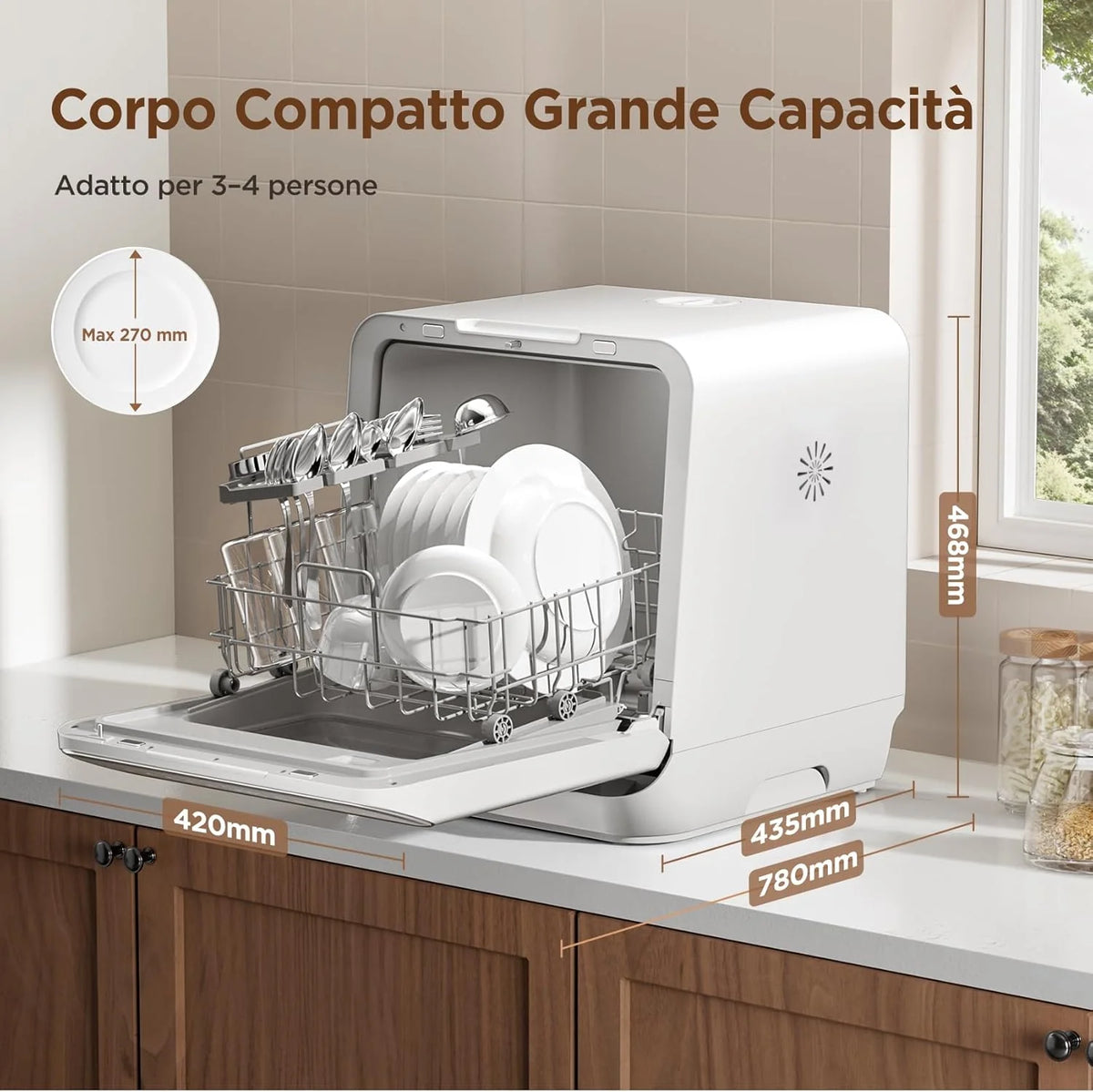 COMFEE' Countertop dishwasher