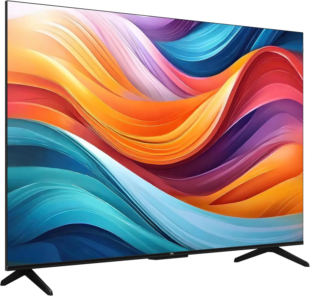 TCL 65V6C 65-calowy bezpośredni telewizor LED, 4K HDR TV, Smart TV Powered by Google (Dolby Audio, Motion Clarity, kompatybilny z Google Assistant & Alexa, 2025 nowy model)