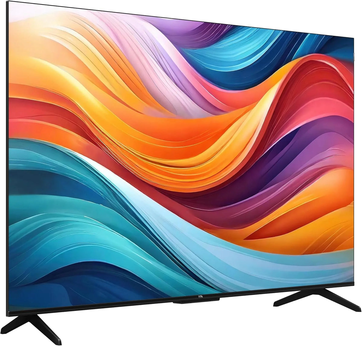 TCL 65V6C 65-calowy bezpośredni telewizor LED, 4K HDR TV, Smart TV Powered by Google (Dolby Audio, Motion Clarity, kompatybilny z Google Assistant & Alexa, 2025 nowy model)