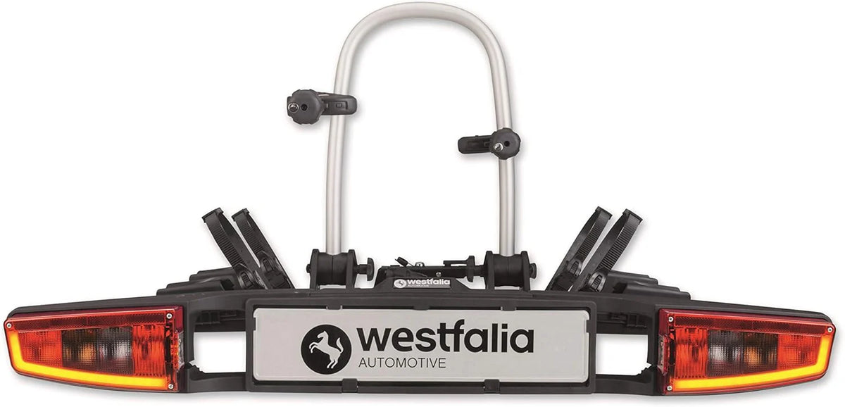 Westfalia Automotive 350050600001 Bagażnik Rowerowy, Czarny/Srebrny, Na 2 Rowery