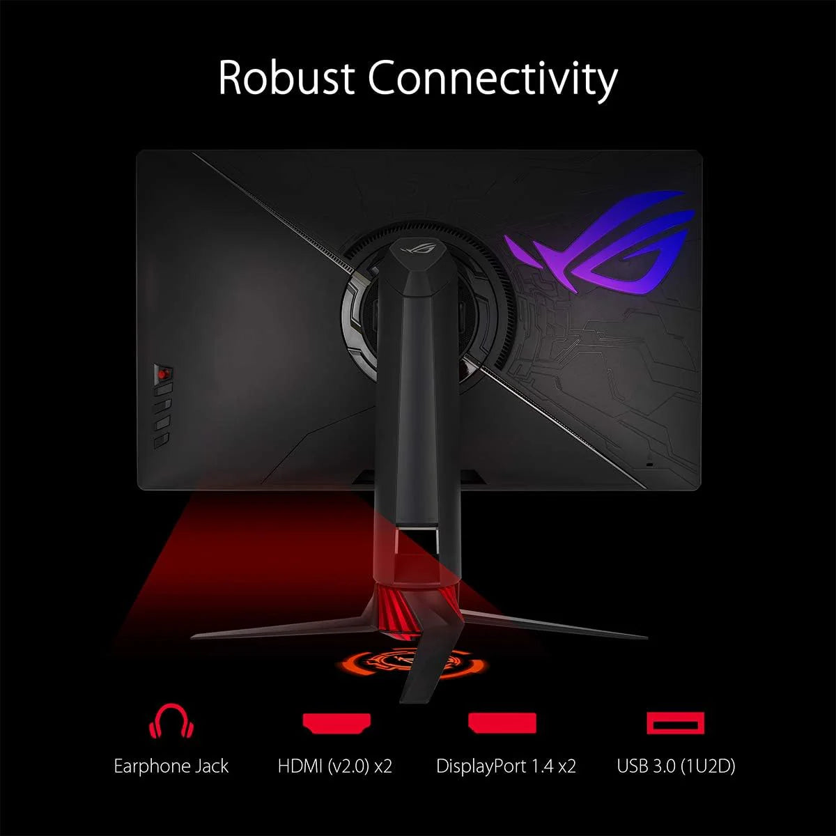 ASUS ROG STRIX zakrzywiony XG49VQ, 125% sRGB, DP, HDMI, USB 3.0, FreeSync 2 HDR, DisplayHDR 400, AuraSync