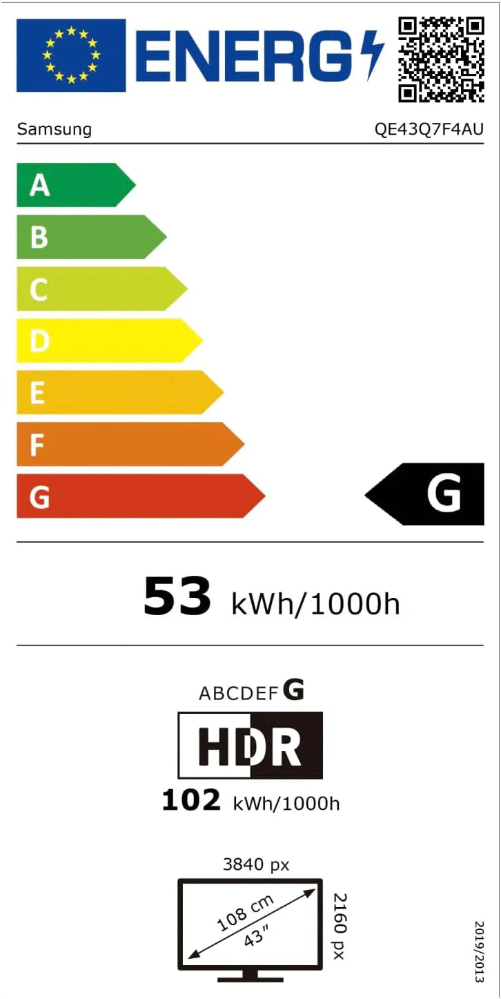 Samsung QLED Q7F4 telewizor 4K 55 cali (140 cm) UHD, procesor Q4 AI, Quantum Dot dla prawdziwych kolorów, skalowanie 4K, Knox Security, Adaptive Sound, Samsung Vision AI Smart TV, 55Q7F (2025)