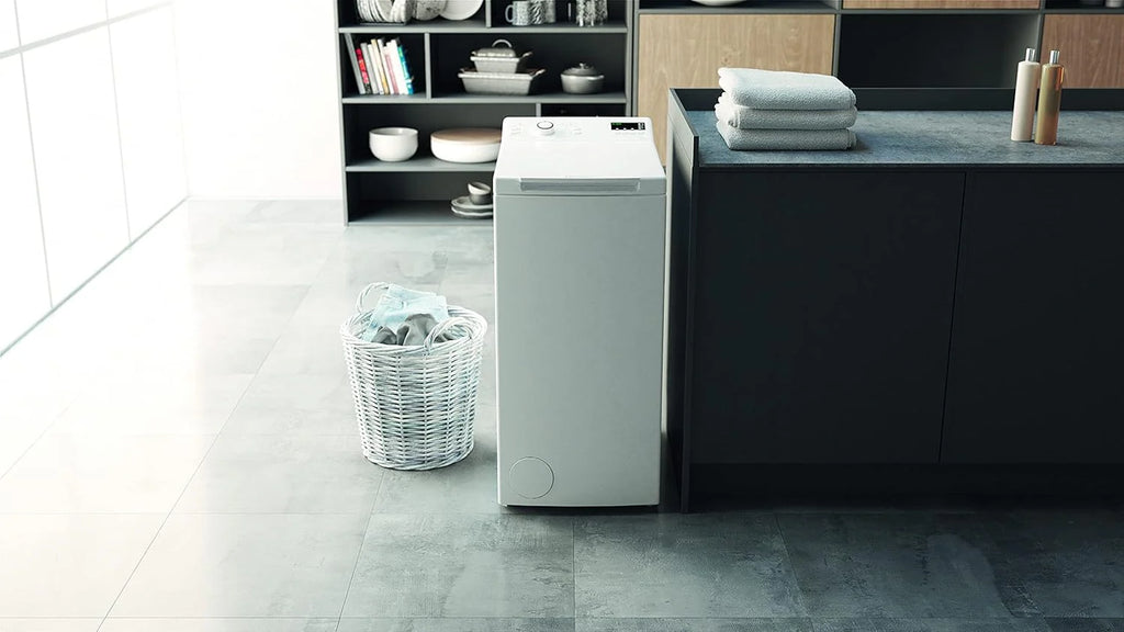 Bauknecht WAT Smart Eco 12C pralka ładowana od góry/6 kg/1200 obr./min., krótki 30'/FreshFinish/intensywne płukanie, ochrona przed wodą wielokrotnego użytku, oszczędność energii, program wełny, wybór
