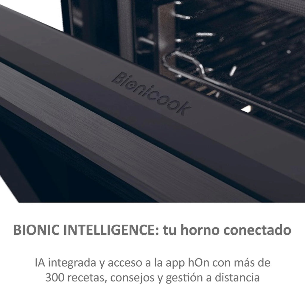 Haier ID Series 2 H6 ID2P5B3YTX, piekarnik wielofunkcyjny, pirolityczny i hydrolityczny, łączność WIFI, pojemność 78 l, 1 siatka i 1 taca, 12 funkcji, wyświetlacz dotykowy, ulubiona funkcja, czarny