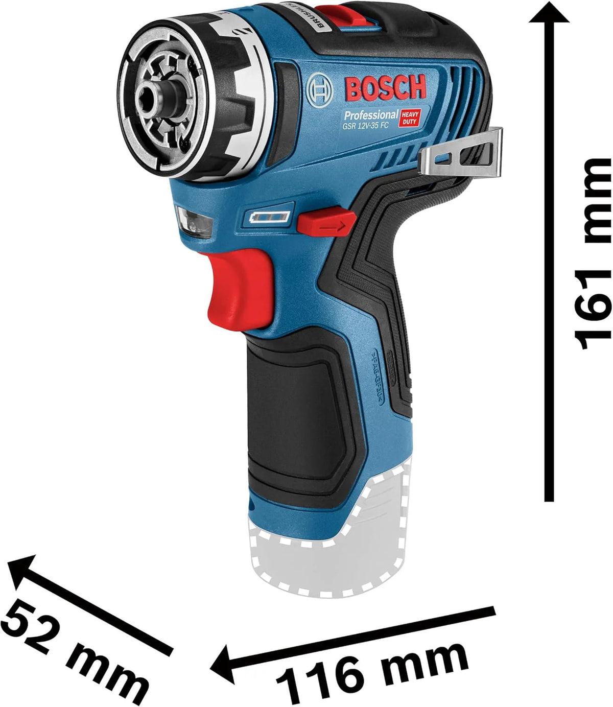 Bosch Professional GSR 12 V-35 FC Wiertarka Akumulatorowa 12V z 2 Akumulatorami 3,0 Ah, Ładowarka GAL 12 V-40, 2 Nasadki FlexiClick, zestaw akcesoriów, w L-BOXX – Ekskluzywna
