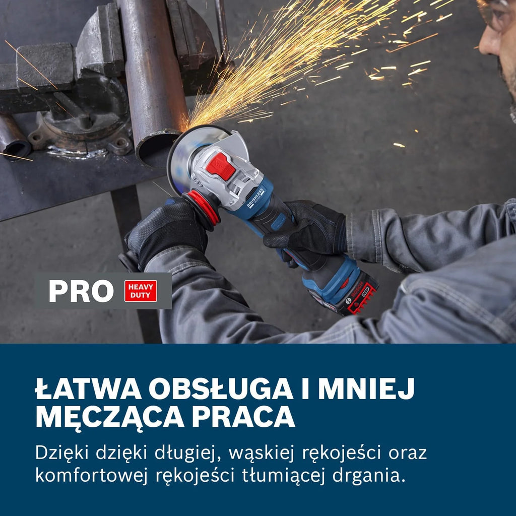 Bosch PRO 18V System Akumulatorowa szlifierka kątowa GWX18V-11PS (walizka L-BOXX)