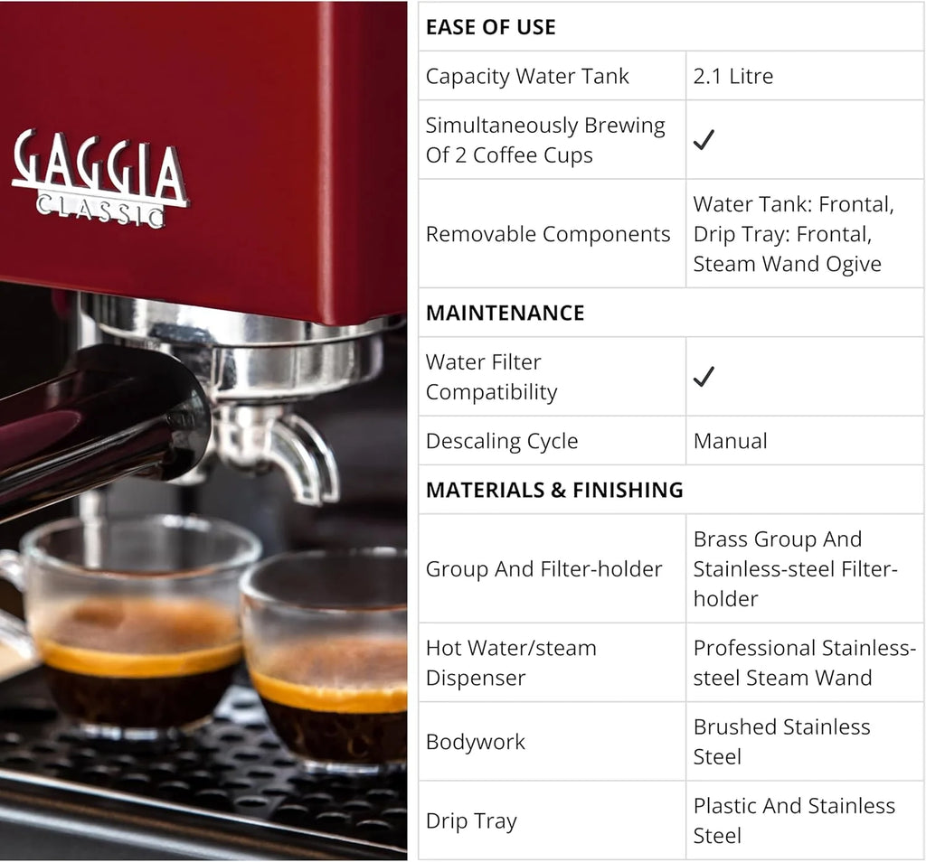Gaggia Classic Evo czarny RI9481/14