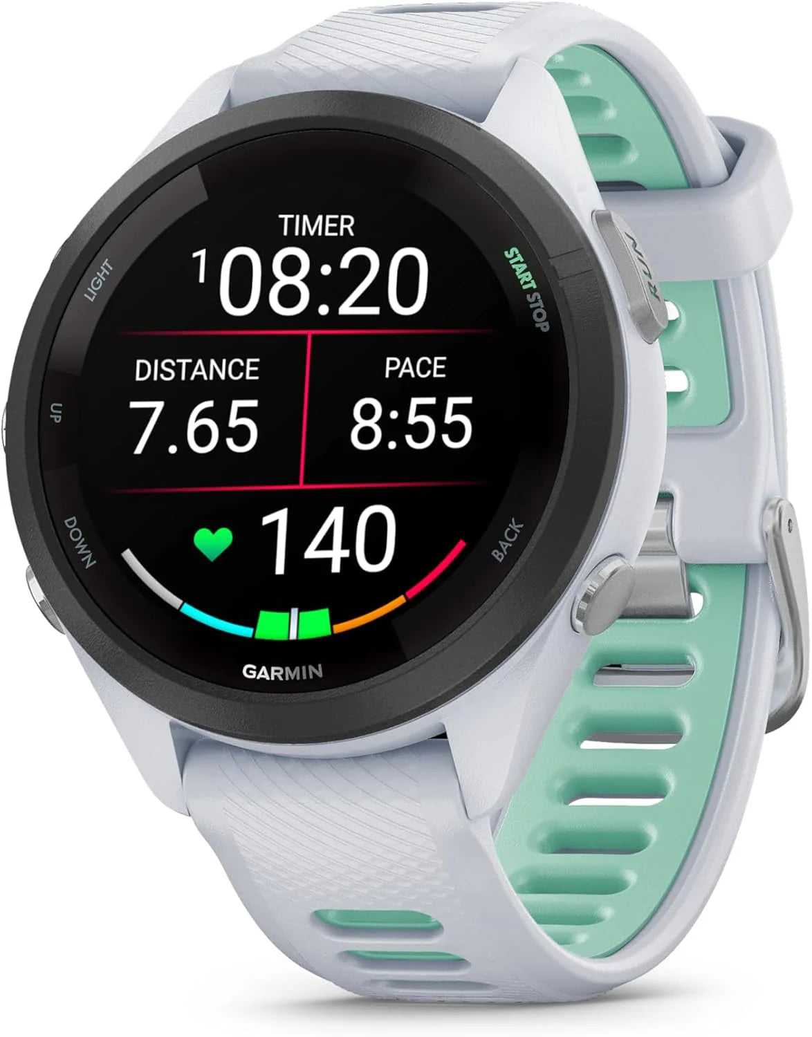 Garmin Forerunner 265 Smartwatch Do Biegania GPS 46mm, AMOLED, HRV Status, Do 13 Dni na Baterii, Czarny