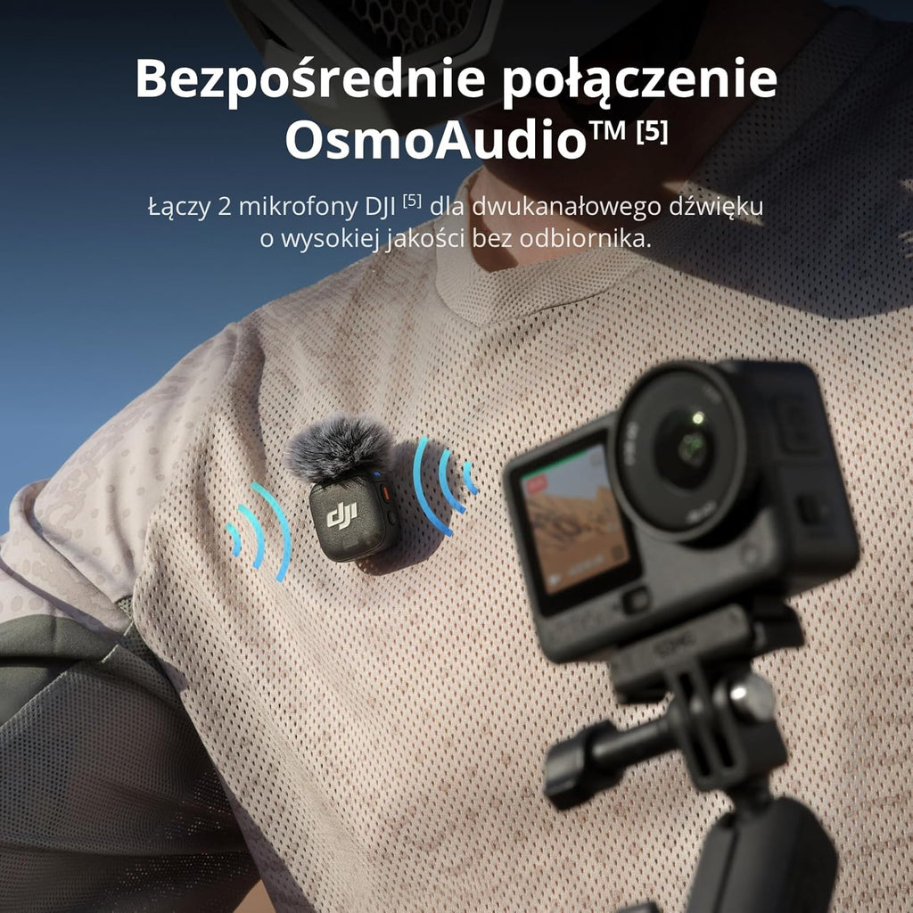 DJI Osmo Pocket Prime Combo - ręczny 3-osiowy stabilizator kardanowy z zestawem akcesoriów i DJI Care Refresh zintegrowany aparat 12 MP 1/2.3 CMOS 4K wideo, podłączony do smartfona, Android, iPhone - czarny