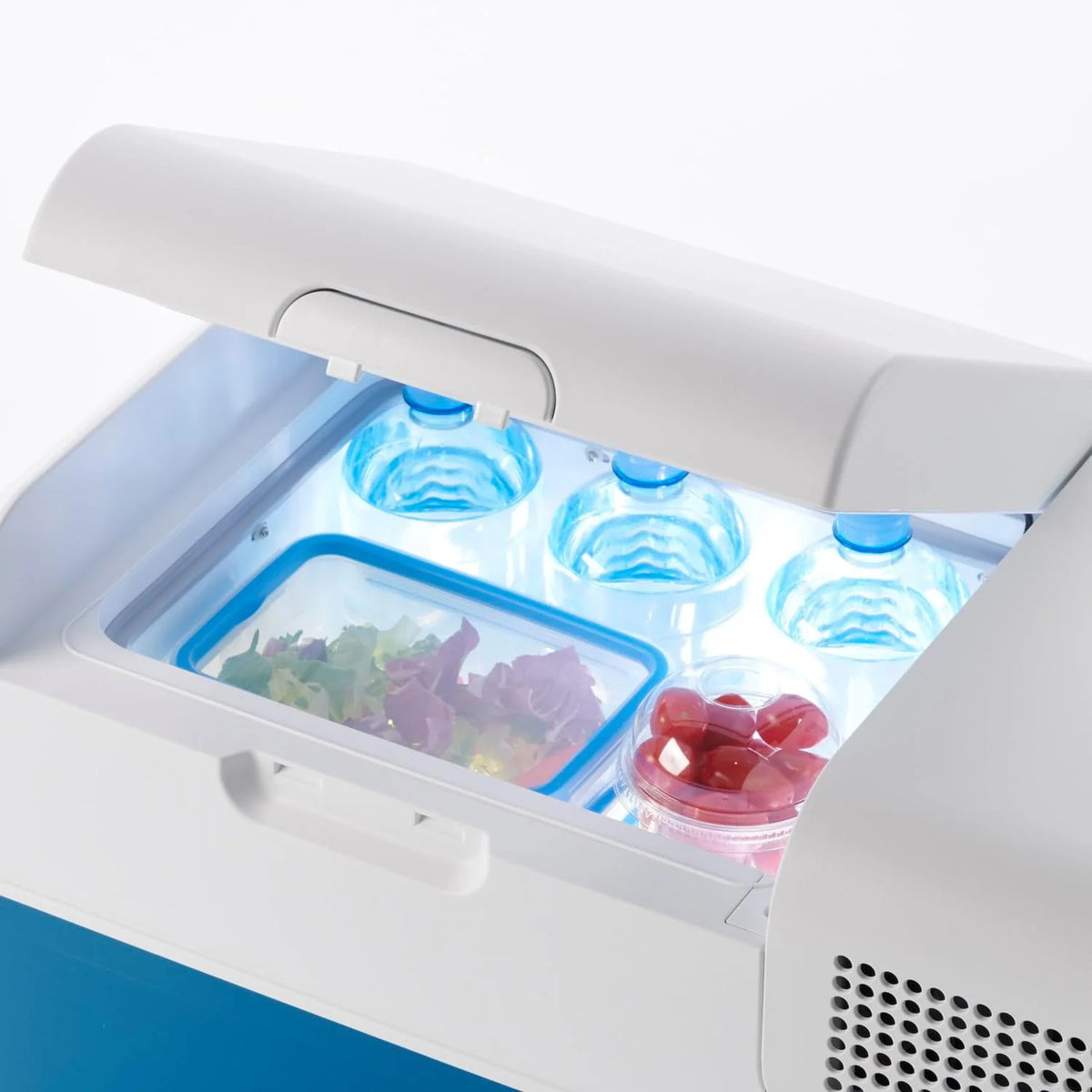 MOBICOOL MCF40 lodówka kompresorowa 38L – 12V, 24V i 230V – Przenośna lodówka do auta, kampera, kempingu, ciężarówki i outdoor – Niezawodne chłodzenie podczas podróży i wycieczek