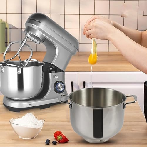 2000W Komercyjny mikser stojakowy, 10L Miska ze stali nierdzewnej, 8-rękowy gnojek do ciasta Whisk Beater, potężny silnik do pieczenia ciasta z ciastem z chleba w kuchni lub piekarni