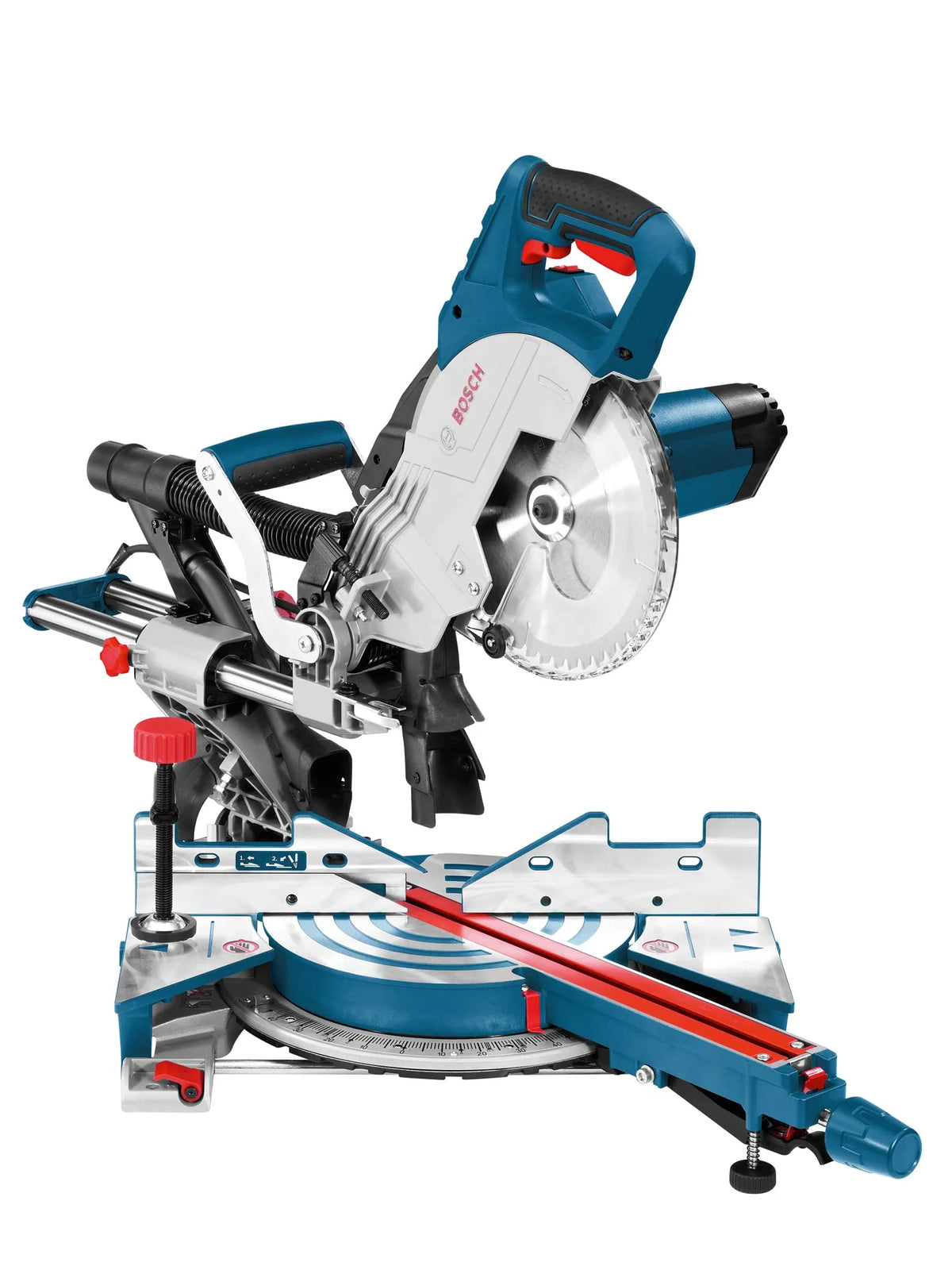 Bosch Professional: ukośnica do paneli GCM 8 SJL (1 600 W, średnica tarczy pilarskiej 216 mm, 1 tarcza pilarska, zacisk)