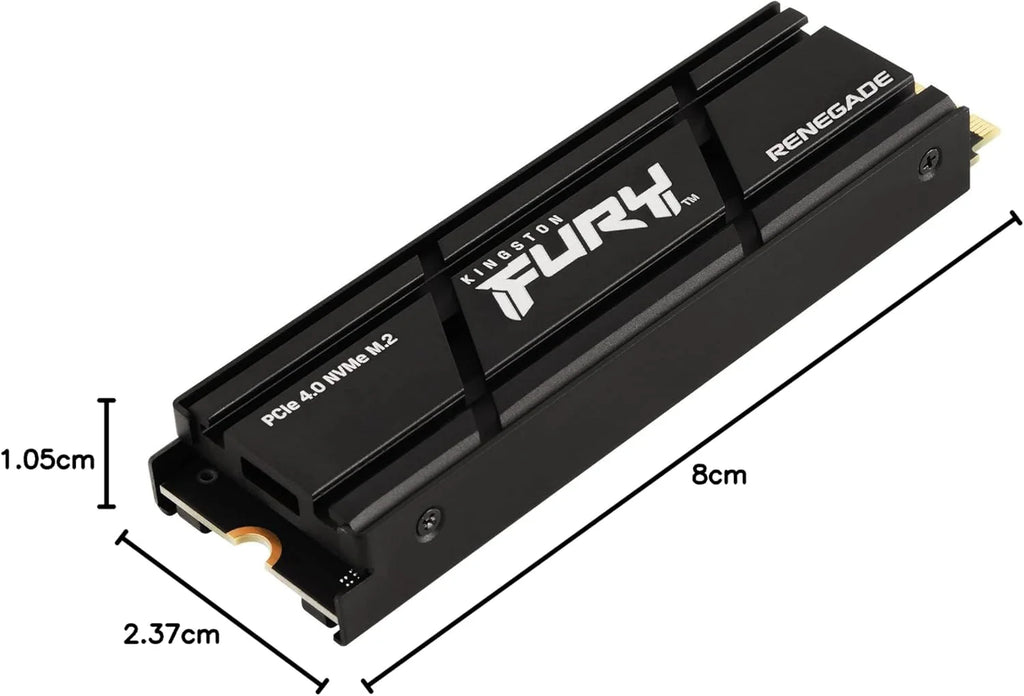 Kingston Fury Renegade 2000G SFYRDK/2000G Dysk Ssd M.2 Nvme, Czarny, 2 TB
