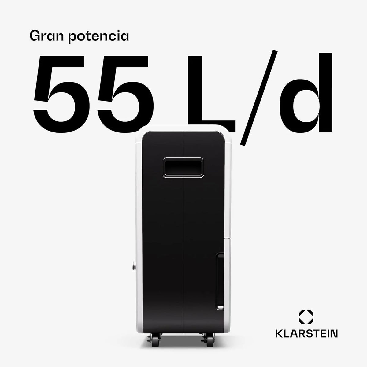 Klarstein Elektryczny osuszacz powietrza do 65 m2, inteligentny osuszacz powietrza do mieszkania, łazienki i piwnicy, cichy, elektryczny osuszacz powietrza z aplikacją WLAN IoT, suszarka budowlana o