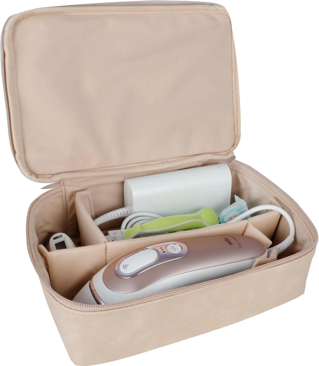 Braun Smart IPL Skin i·expert, usuwanie włosów w domu, darmowa aplikacja, torba do przechowywania, golarka Venus, 2 nasadki, PL7147