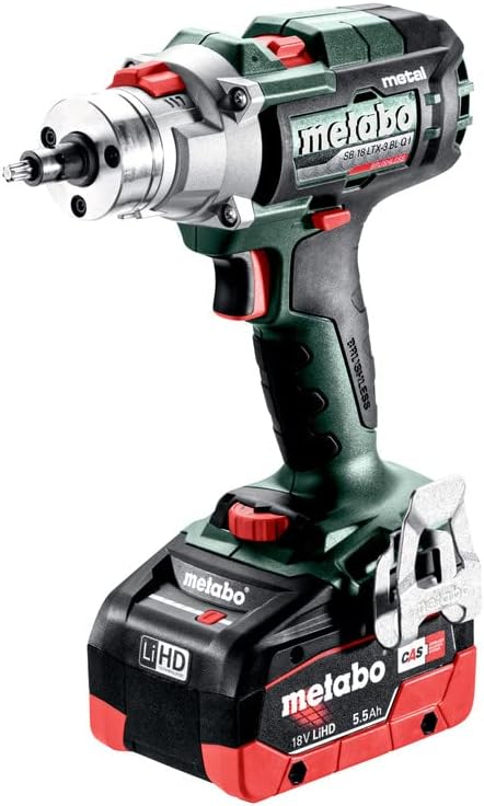 Metabo SB 18 LTX-3 BL Q I akumulatorowa wiertarko-wkrętarka udarowa do metalu 18 V (wiertarko-wkrętarka udarowa, wiertarka, śrubokręt, bez akumulatora + ładowarka) # 603182850