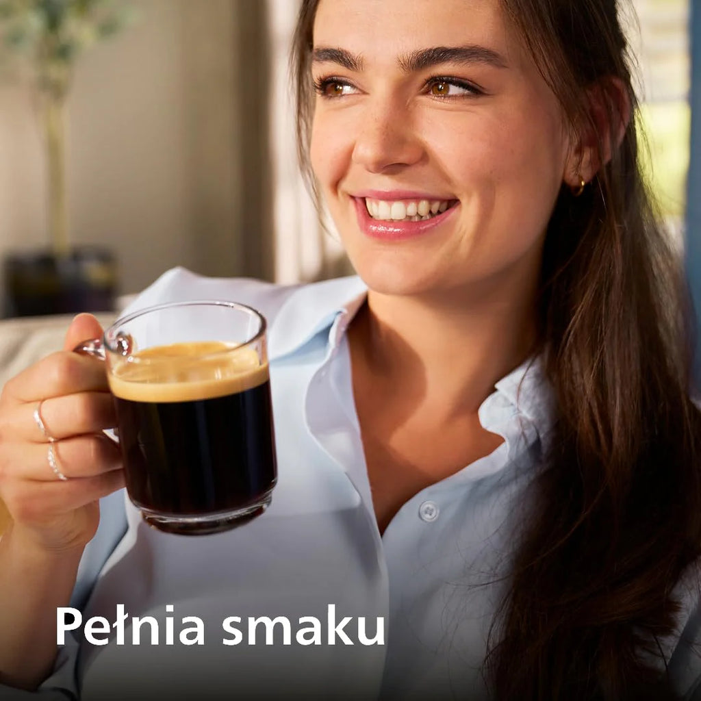 Philips w Pełni Automatyczny Ekspres do Kawy z Serii 5500-20 Kaw Gorących i Mrożonych, Szybki w Czyszczeniu System Mleczny LatteGo, Technologia SilentBrew, QuickStart, Szary (EP5544/50)
