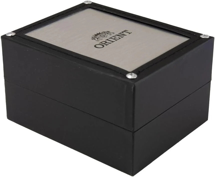 Orient Sports Mako 40 mm męski automatyczny ręczny mechaniczny zegarek sportowy i koperta ze stali nierdzewnej szara tarcza - RA-AC0Q16N