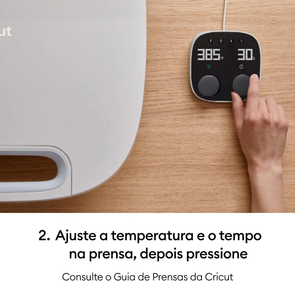 Cricut Autopress | Płyta grzewcza 38cm x 30cm | Nagrzewa do 205 ° C | Profesjonalna prasa termiczna do żelazka na winylu (HTV), Infusible Ink i sublimacji