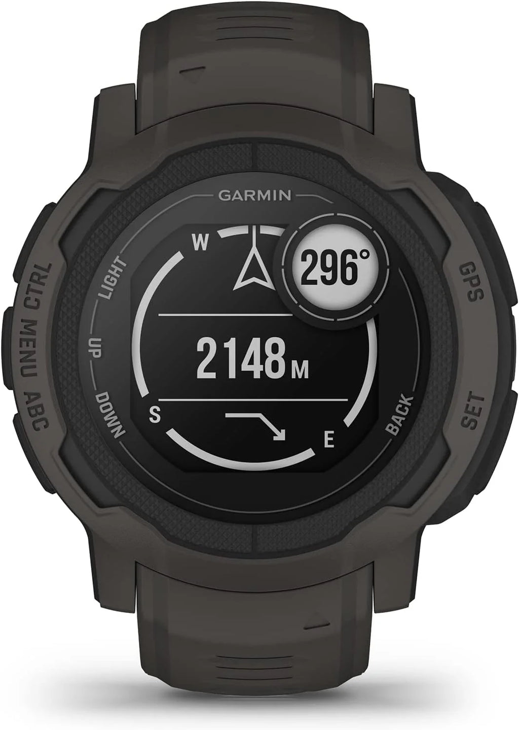 Garmin Instinct 2S SOLAR Smartwatch GPS, Grafitowy, M