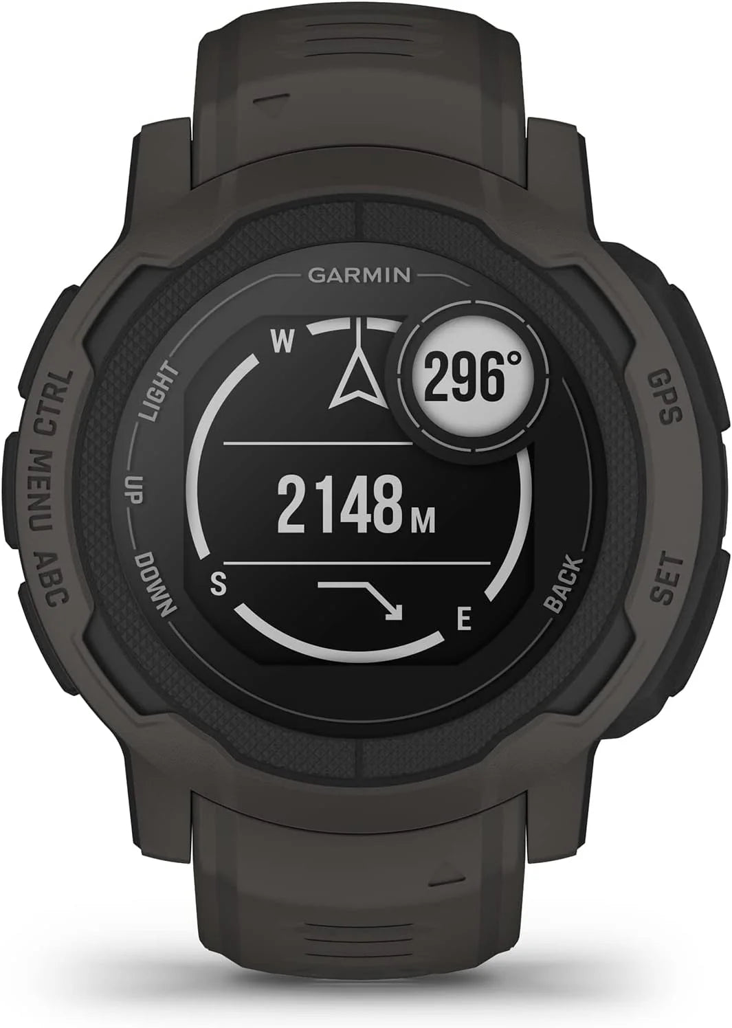 Garmin Instinct 2S SOLAR Smartwatch GPS, Grafitowy, M