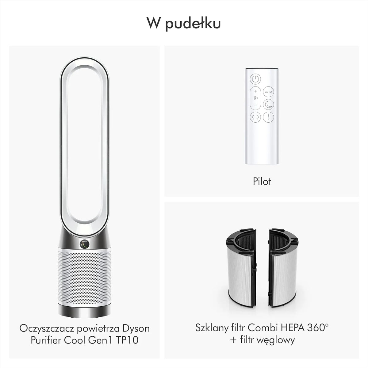 Dyson Purifier Cool Gen1 TP10 oczyszczacz powietrza (Biały)