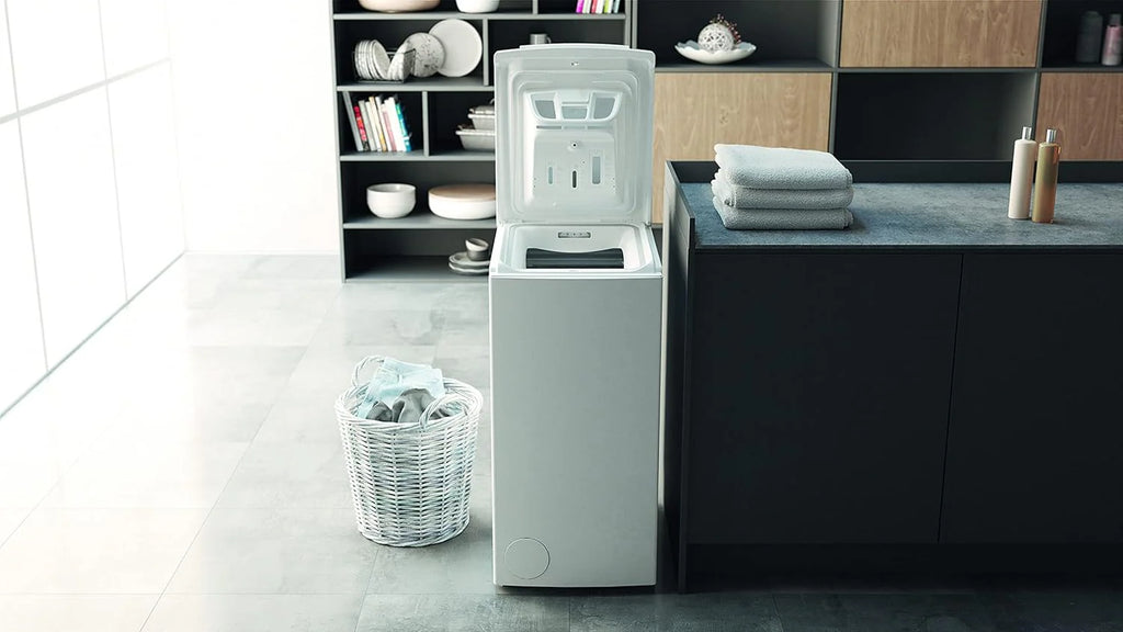 Bauknecht WAT Smart Eco 12C pralka ładowana od góry/6 kg/1200 obr./min., krótki 30'/FreshFinish/intensywne płukanie, ochrona przed wodą wielokrotnego użytku, oszczędność energii, program wełny, wybór