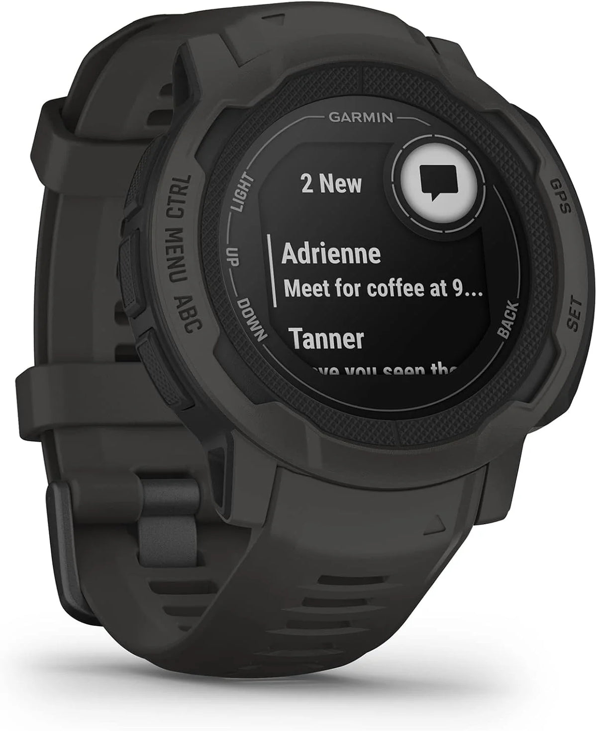 Garmin Instinct 2S SOLAR Smartwatch GPS, Grafitowy, M