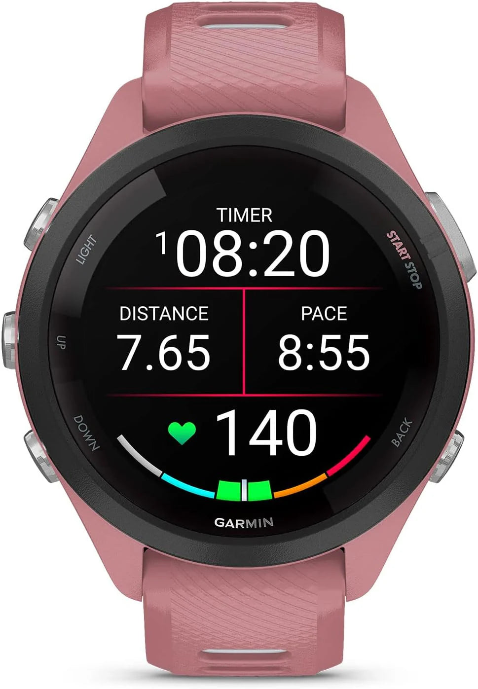 Garmin Forerunner 265 Smartwatch Do Biegania GPS 46mm, AMOLED, HRV Status, Do 13 Dni na Baterii, Czarny