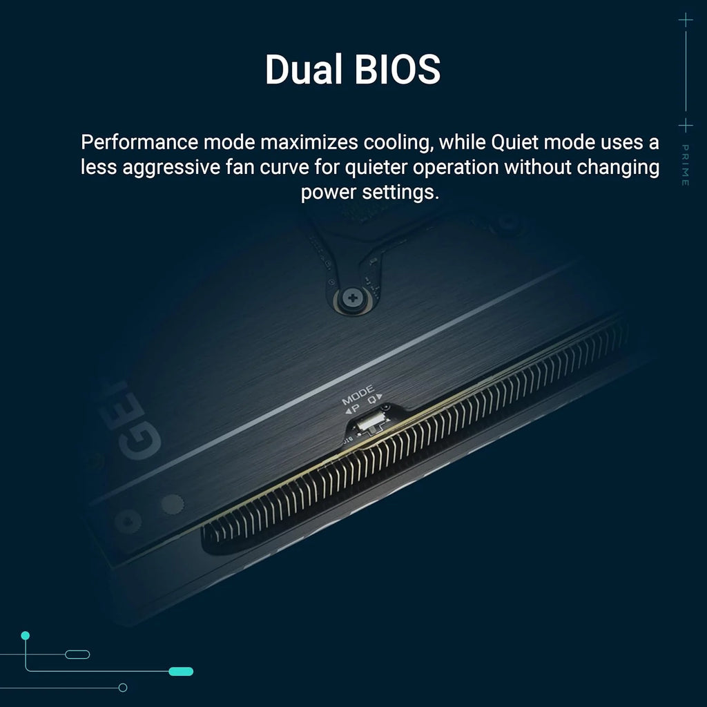 ASUS Prime GeForce RTX 5080 OC Edition 16 GB GDDR7 karta graficzna dla graczy (Nvidia GeForce RTX5080, SFF-Ready, przełącznik Dual-BIOS, PCIe 5.0, 1 x HDMI 2.1b, 3X DisplayPort 2.1a,
