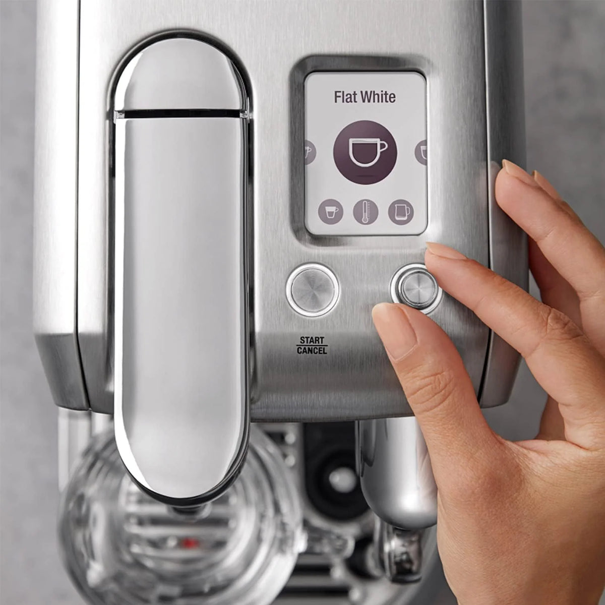 Sage Appliances NESPRESSO SNE800 the Creatista Plus firmy Sage, szczotkowana stal nierdzewna