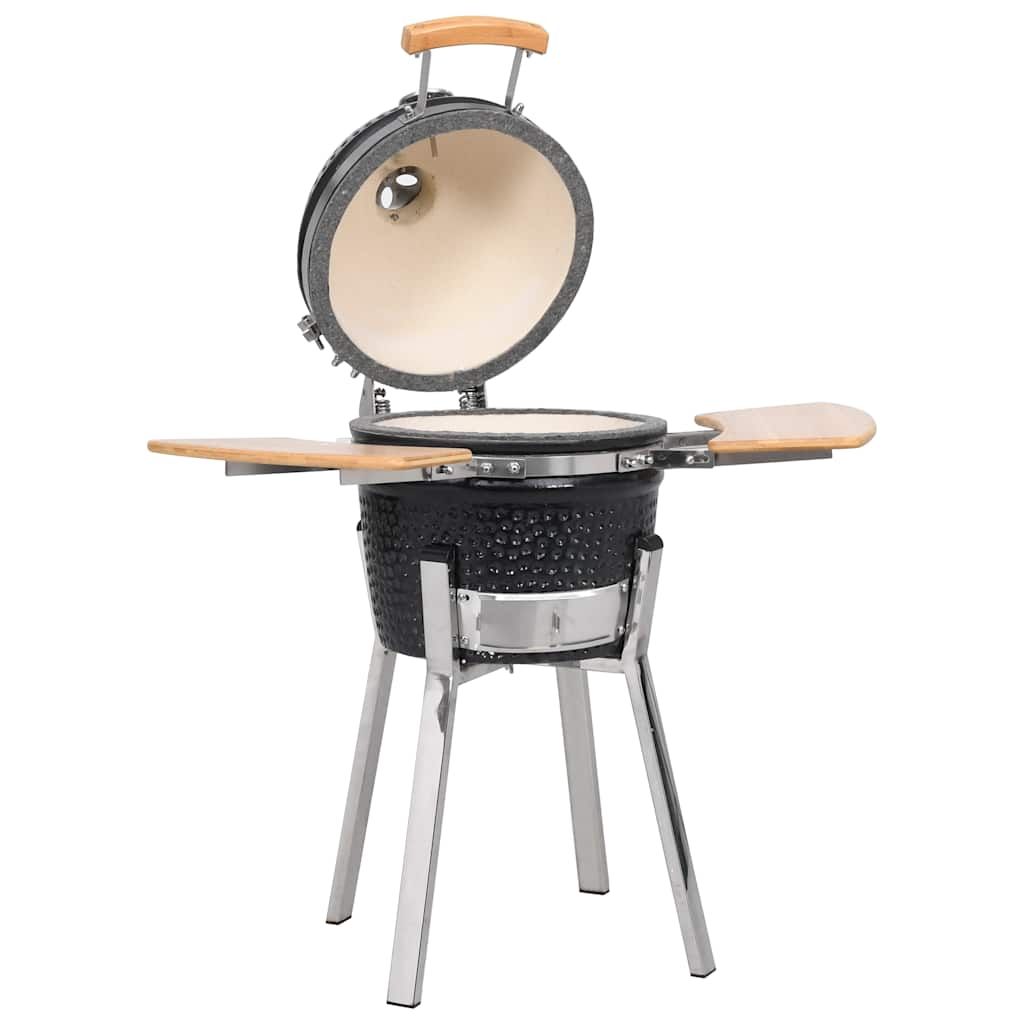 Grill Kamado i wędzarnia ceramiczna 81 cm Vidaxl