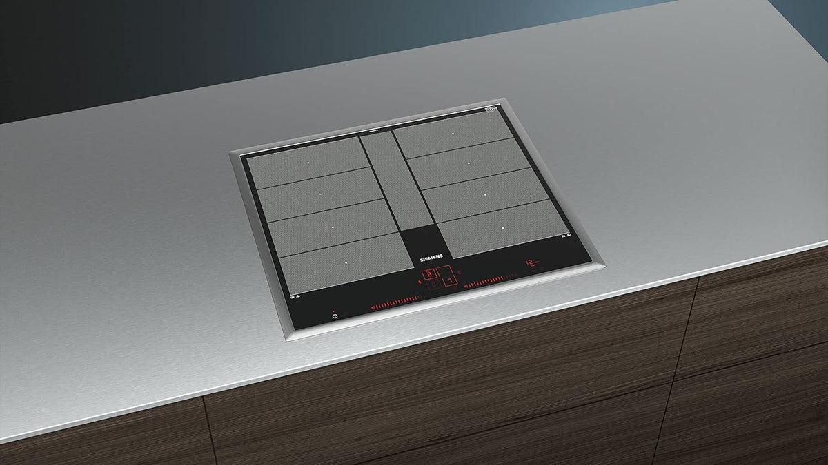 Siemens EX975LXC1E płyta indukcyjna, płyta grzewcza ceramiczna, czarna, 91,2 x 52 x 5,1 cm