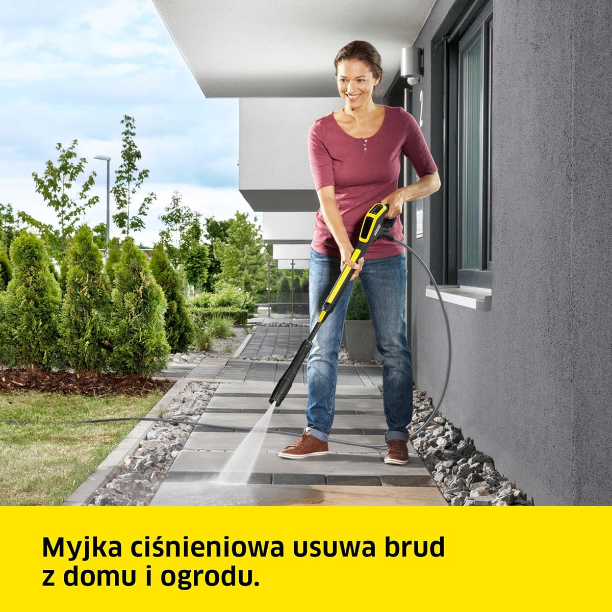 Kärcher Myjka ciśnieniowa K 5 Premium Power Control Flex Home, 145 bar, 500 l/h, powierzchnia: 40 m²/h, waga: 13,9 kg, pistolet ciśnieniowy, lanca rotacyjna, dysza strumieniowa, zestaw domowy