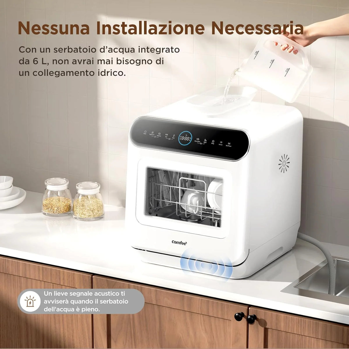 COMFEE' Countertop dishwasher