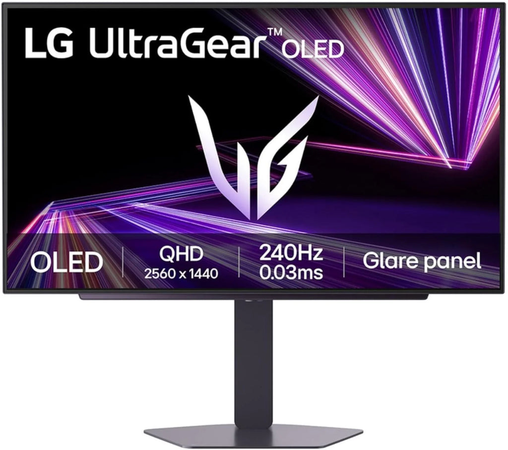 LG Ultragear 27GX704A-B.AEU. 27 OLED, QHD (2560 x 1440), 240 Hz, Display HDR 400 True Black, kompatybilny z G-SYNC & FreeSync Premium Pro, 2 x HDMI 2.1, 1xDP 1.4, 98,5% DCI-P3.