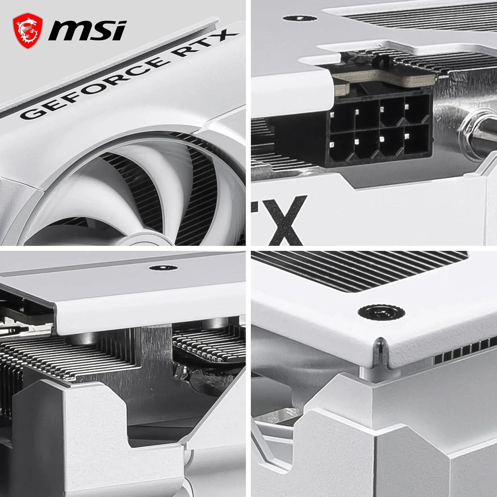 MSI Karta graficzna NVIDIA GeForce RTX 5060 Ti 8G Ventus 2X OC Plus - 8 GB GDDR7 (28 GB/s /128 Bits), PCIe 5.0 - Podwójny wentylator (2 x wentylatory STORMFORCE), HDMI 2.1b, DisplayPort 2.1b