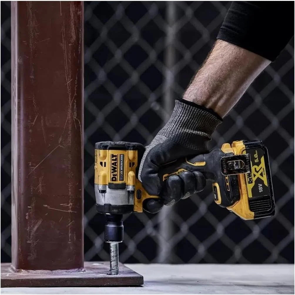 Dewalt DCF922P2T-QW nakrętka zaciskowa, żółta i czarna
