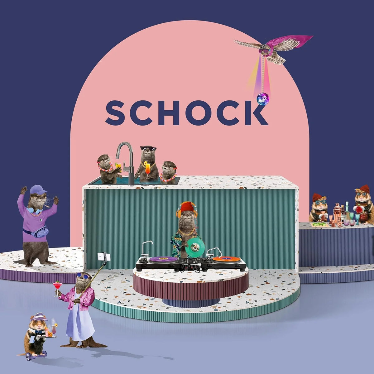 SCHOCK | Srebrna płyta grzewcza PC90 AV z 5 palnikami, ruszt spodkowy z wykończeniem żeliwnym, zawory bezpieczeństwa, stal nierdzewna, 860 x 500 mm