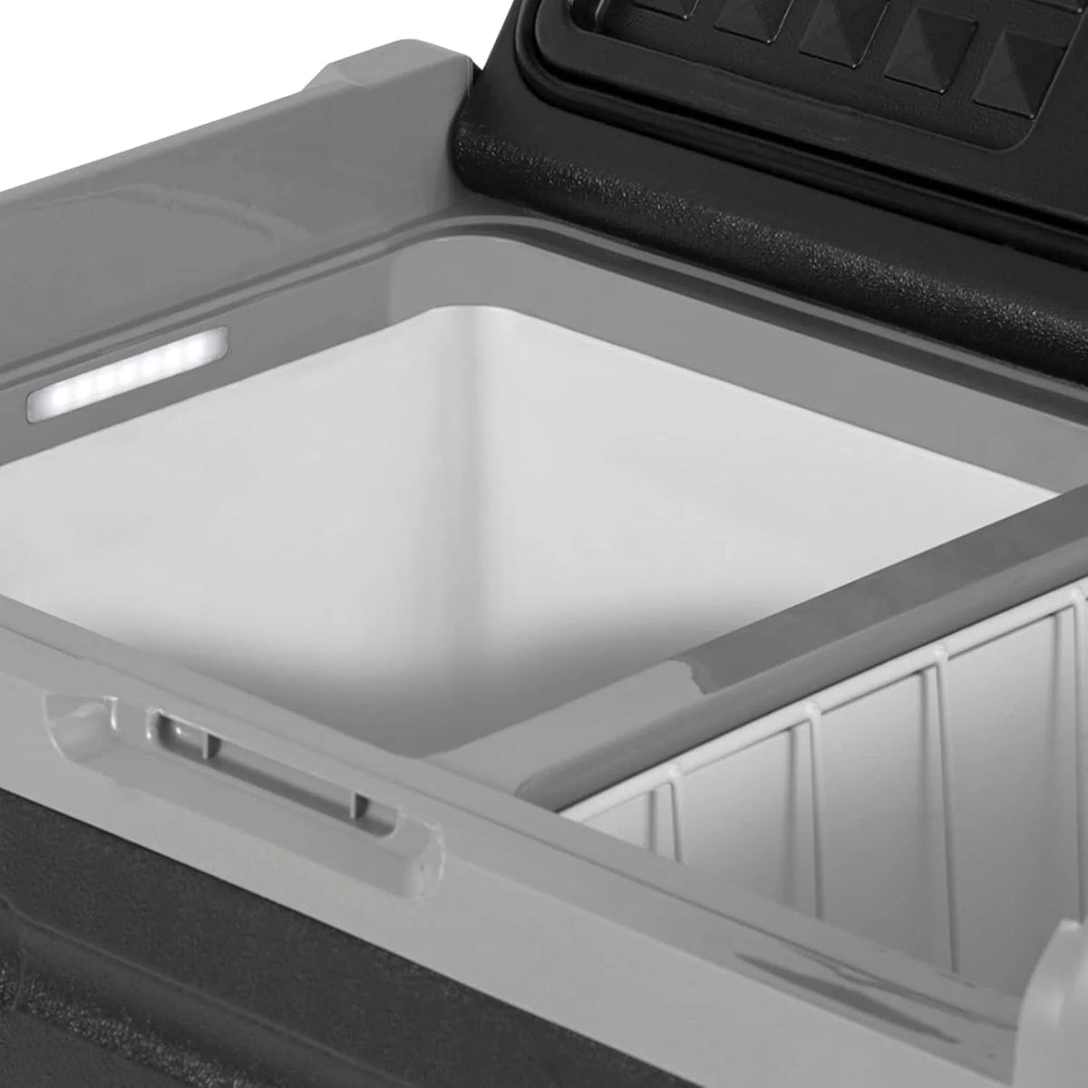 Brunner Polarys Freeze 35 lodówka podróżna z kompresorem, 12/24 V DC – 100/240 V AC, aplikacja do ustawiania temperatury, lodówka i zamrażarka, 35 litrów