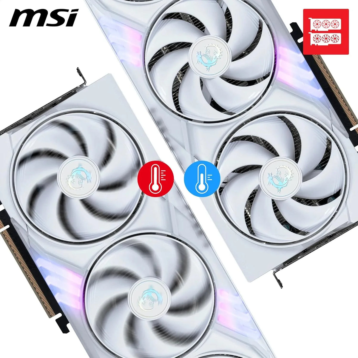 MSI Karta graficzna NVIDIA GeForce RTX 5060 Ti 8G Ventus 2X OC Plus - 8 GB GDDR7 (28 GB/s /128 Bits), PCIe 5.0 - Podwójny wentylator (2 x wentylatory STORMFORCE), HDMI 2.1b, DisplayPort 2.1b