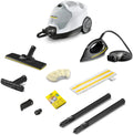 Kärcher Parownica SC 5 EasyFix Iron Plug z przyłączem gorącej wody, ciśnienie pary: 4,2 bara, czas nagrzewania: 3 minuty, powierzchnia: około. 150 m², Zbiornik: 0,5 l i 1,5 l