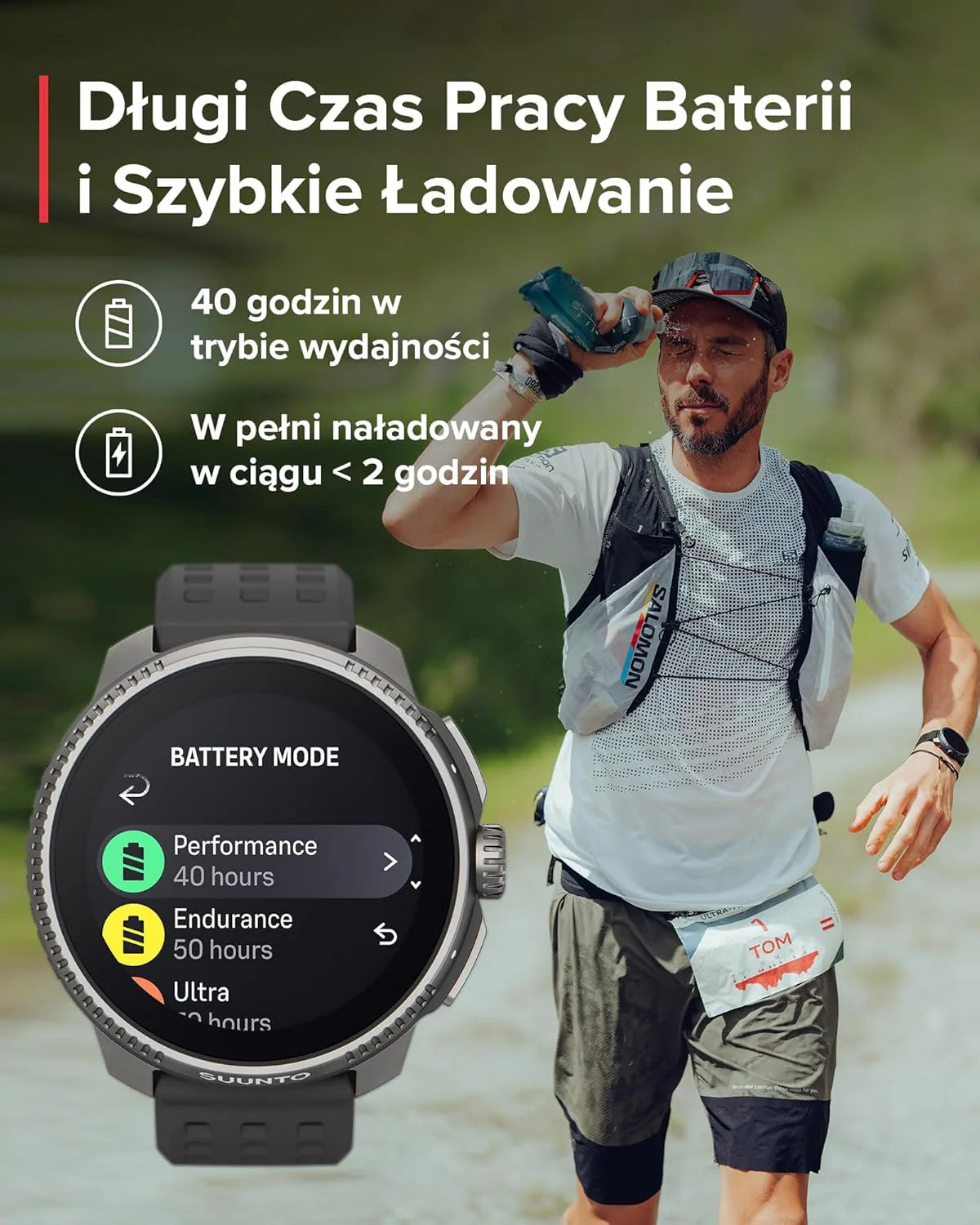 Suunto Uniseks Race SS050929000 Smartwatch
